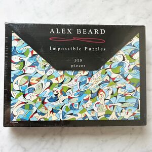 Alex Beard Impossible Puzzles Fishery 315 Piece Jigsaw Puzzle 25 x 17.5 NEW